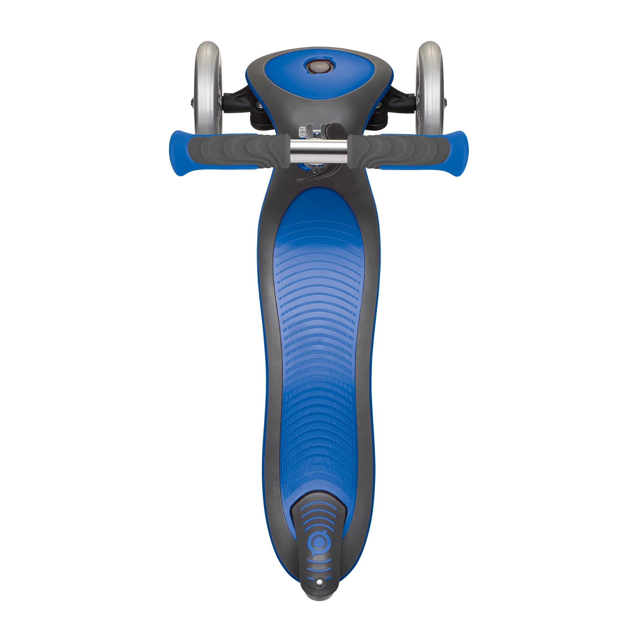Globber-ELITE-DELUXE-3-wheel-foldable-scooter-for-kids-with-extra-wide-scooter-deck-navy-blue 4
