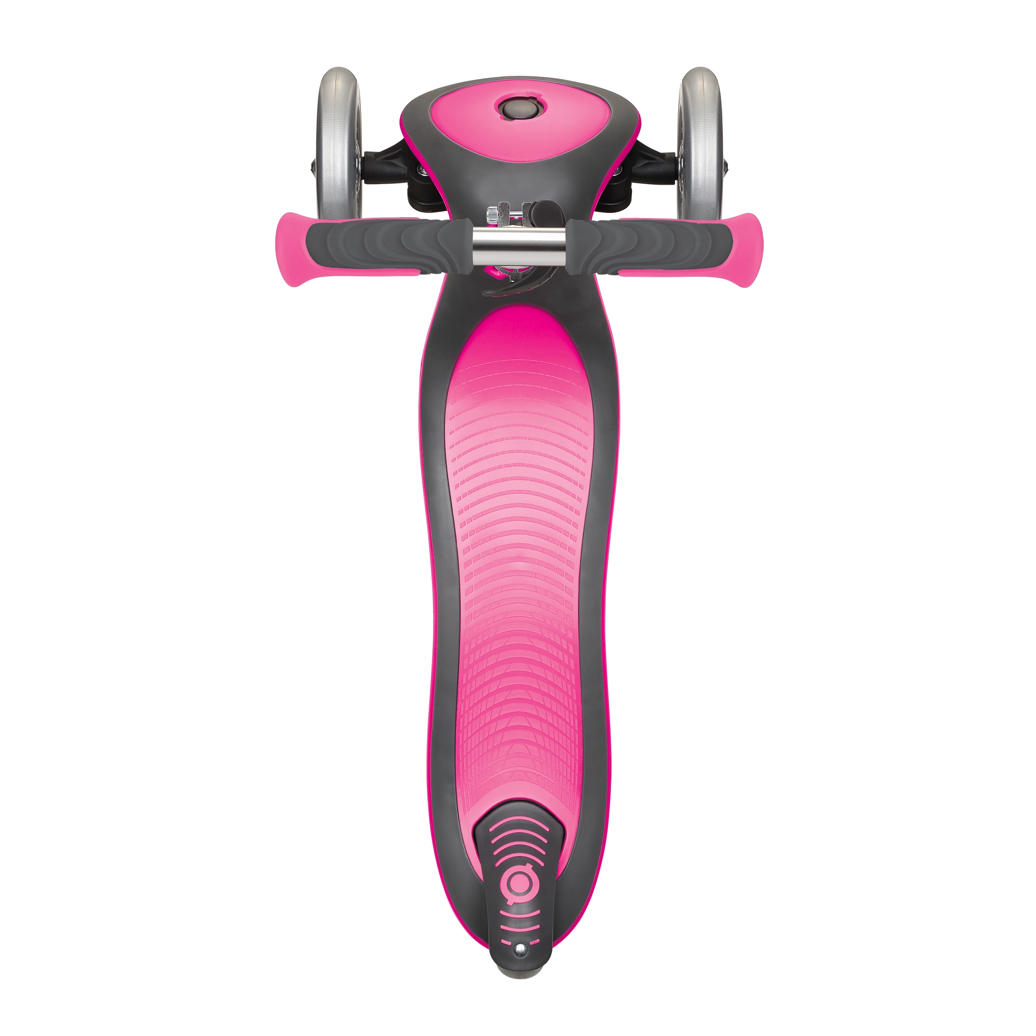 Globber-ELITE-DELUXE-3-wheel-foldable-scooter-for-kids-with-extra-wide-scooter-deck-deep-pink 4