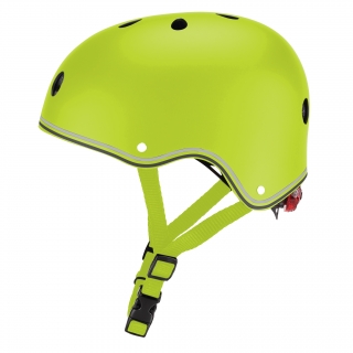 PRIMO-helmets-scooter-helmets-for-kids-with-adjustable-helmet-knob-lime-green thumbnail 1