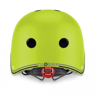 PRIMO-helmets-scooter-helmets-for-kids-with-LED-lights-safe-helmet-for-kids-lime-green thumbnail 2
