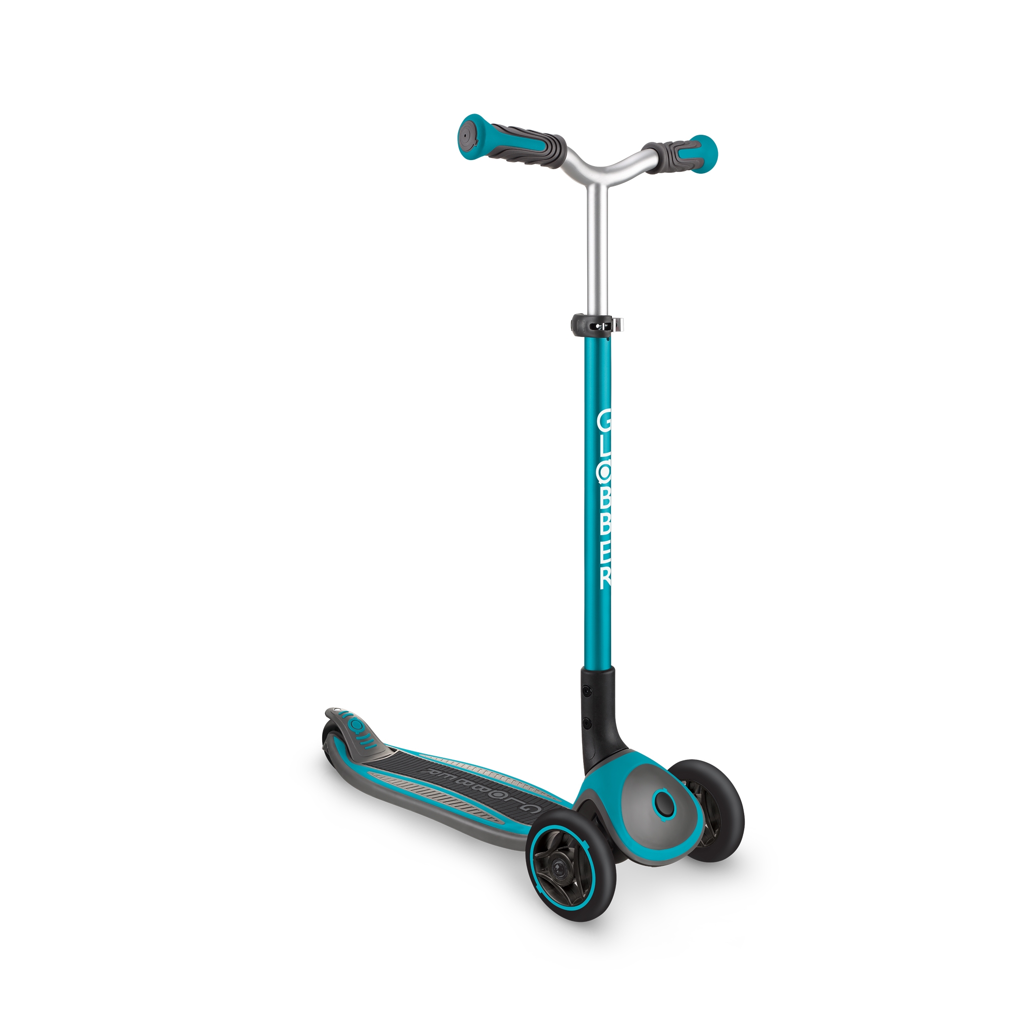 Globber-MASTER-premium-3-wheel-foldable-scooters-for-kids-aged-4-to-14_teal 4
