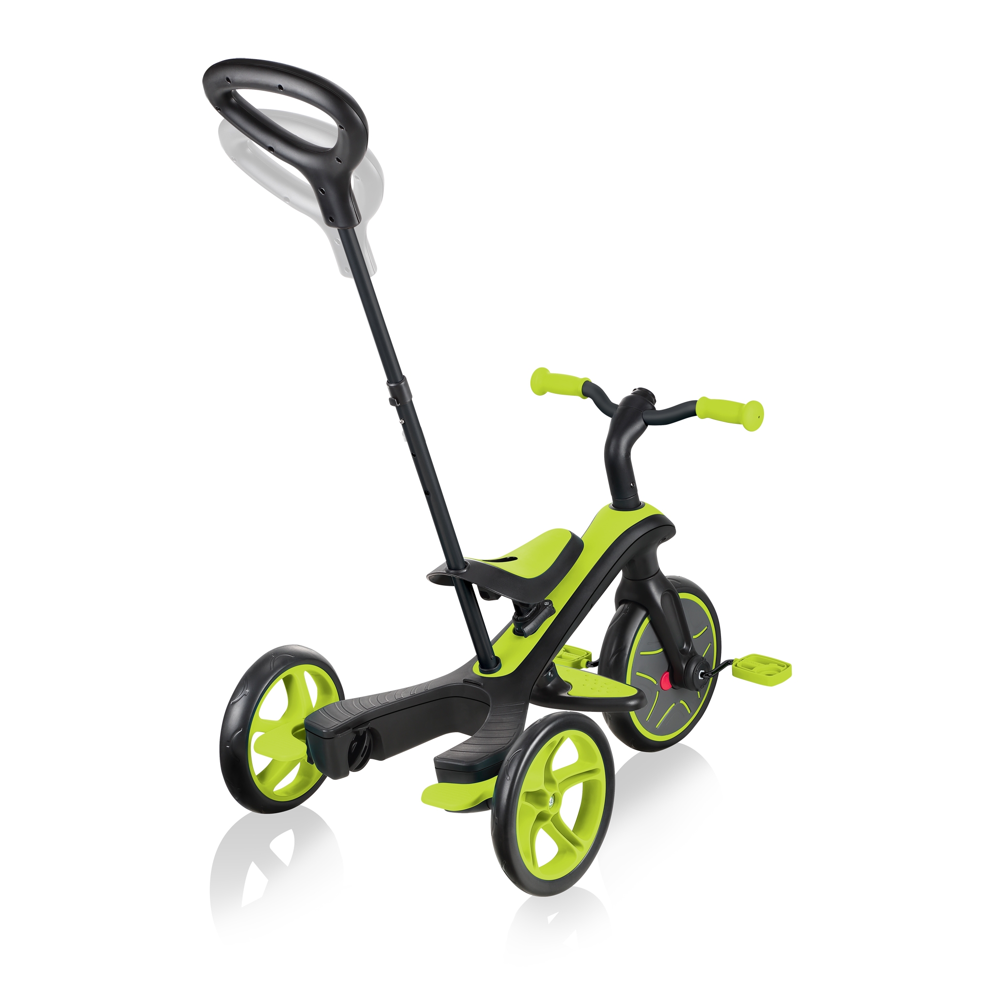Globber-EXPLORER-TRIKE-3in1-all-in-one-baby-tricycle-and-kids-balance-bike-with-2-height-adjustable-parent-handle_lime-green 4