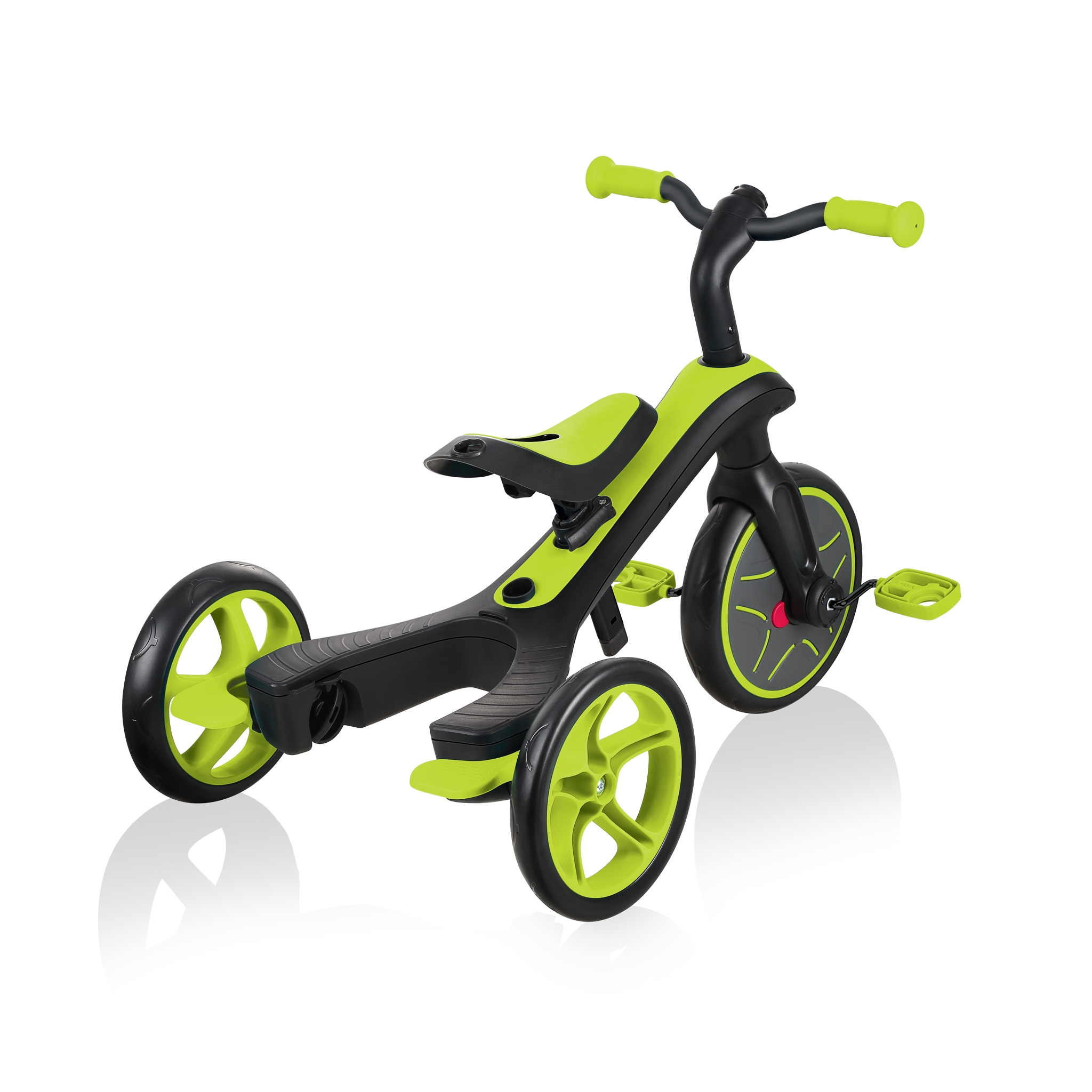 Globber-EXPLORER-TRIKE-3in1-all-in-one-baby-tricycle-and-kids-balance-bike-stage-2-training-trike_lime-green 5