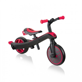 Globber-EXPLORER-TRIKE-3in1-all-in-one-baby-tricycle-and-kids-balance-bike-stage-2-balance-bike_new-red thumbnail 2