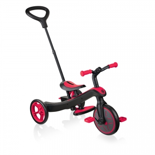 Globber-EXPLORER-TRIKE-3in1-all-in-one-baby-tricycle-and-kids-balance-bike-stage1-guided-trike_new-red thumbnail 0