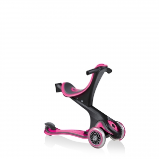 GO-UP-COMFORT-scooter-with-seat-walking-bike-deep-pink thumbnail 2