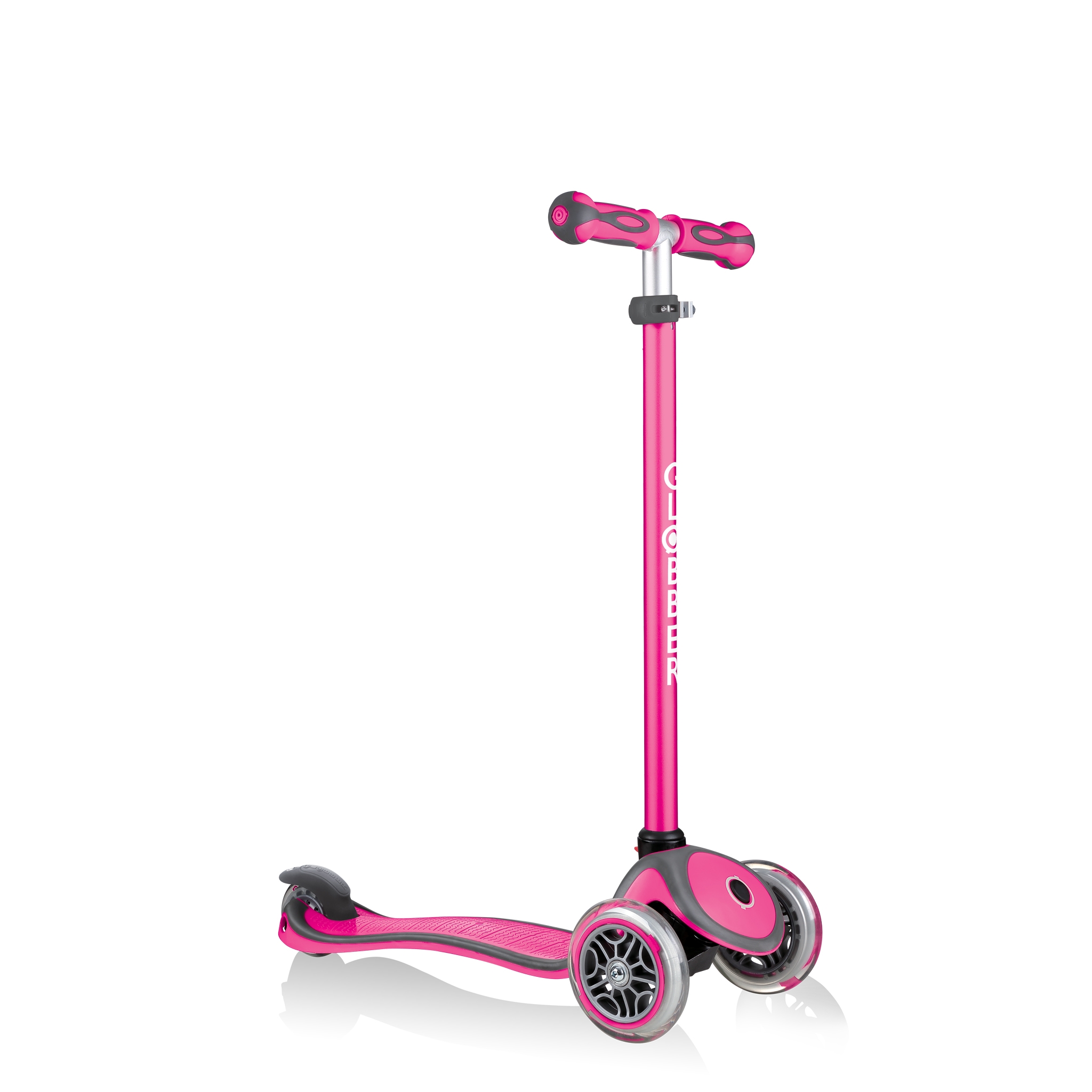 GO-UP-COMFORT-scooter-with-seat-with-adjustable-T-bar-deep-pink 4