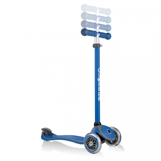 GO-UP-COMFORT-scooter-with-seat-4-height-adjustable-T-bar-navy-blue thumbnail 5