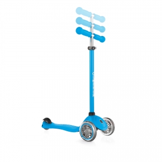 PRIMO-3-wheel-scooter-for-kids-with-3-height-adjustable-T-bar_sky-blue thumbnail 2