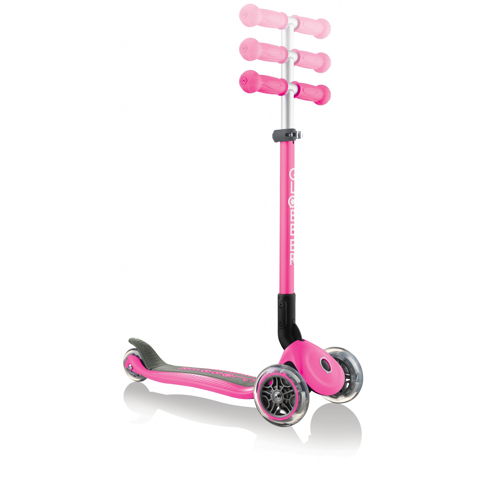 PRIMO-FOLDABLE-adjustable-scooter-for-kids-neon-pink 3