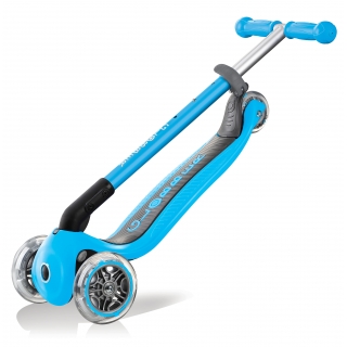 PRIMO-FOLDABLE-3-wheel-foldable-scooter-for-kids-trolley-mode-sky-blue thumbnail 4