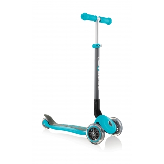 PRIMO-FOLDABLE-3-wheel-foldable-scooter-for-kids_teal thumbnail 2