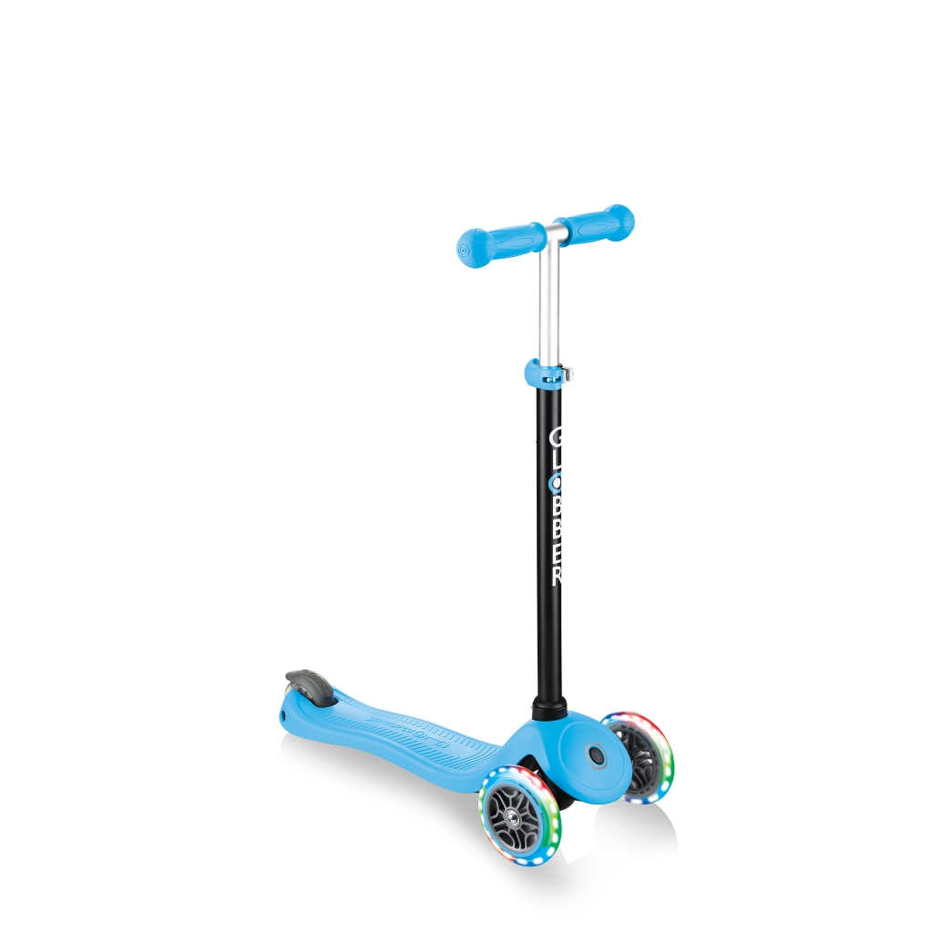 Scooter with seat for toddlers [ footrest] - Globber GO•UP SPORTY PLUS  LIGHTS - Globber Armenia