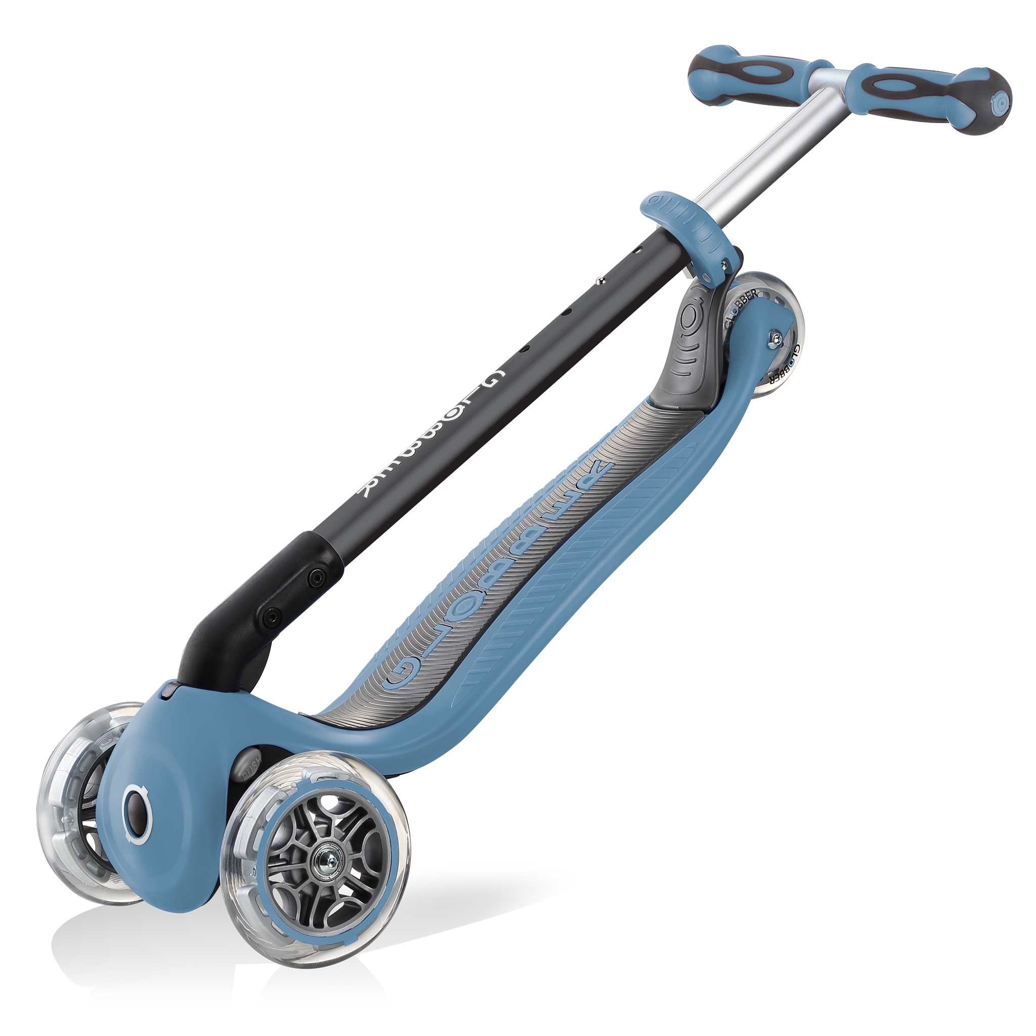 GO-UP-DELUXE-ride-on-walking-bike-scooter-trolley-mode-compatible-ash-blue 5