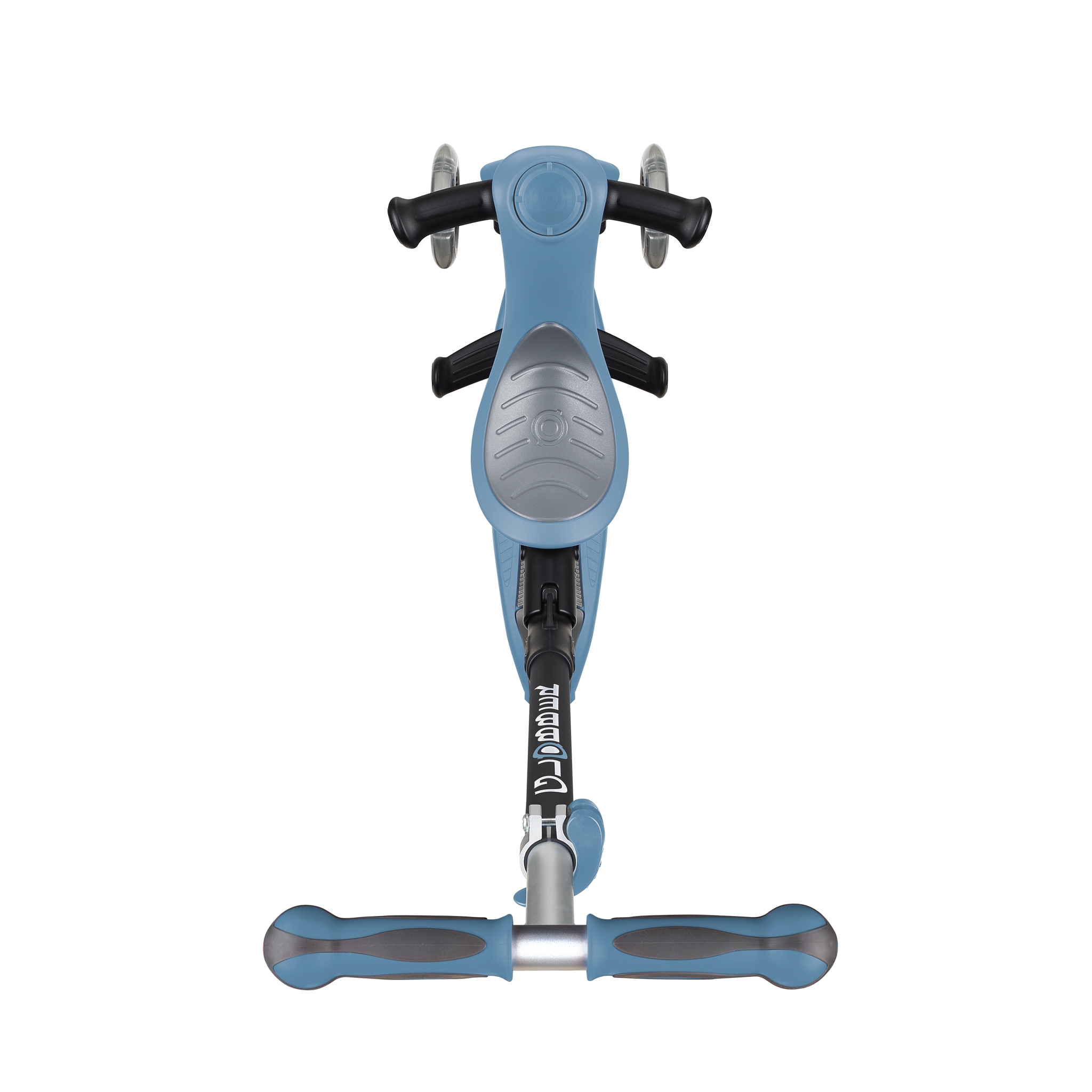 GO-UP-DELUXE-ride-on-walking-bike-scooter-with-extra-wide-3-height-adjustable-seat-ash-blue 2