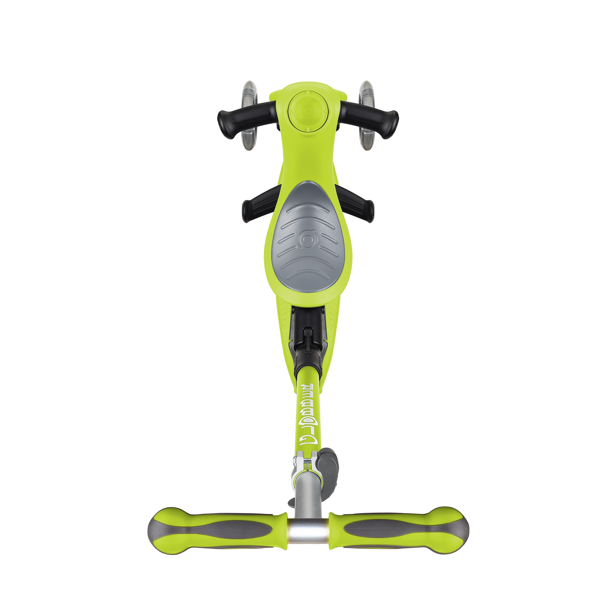 GO-UP-DELUXE-ride-on-walking-bike-scooter-with-extra-wide-3-height-adjustable-seat-lime-green 2