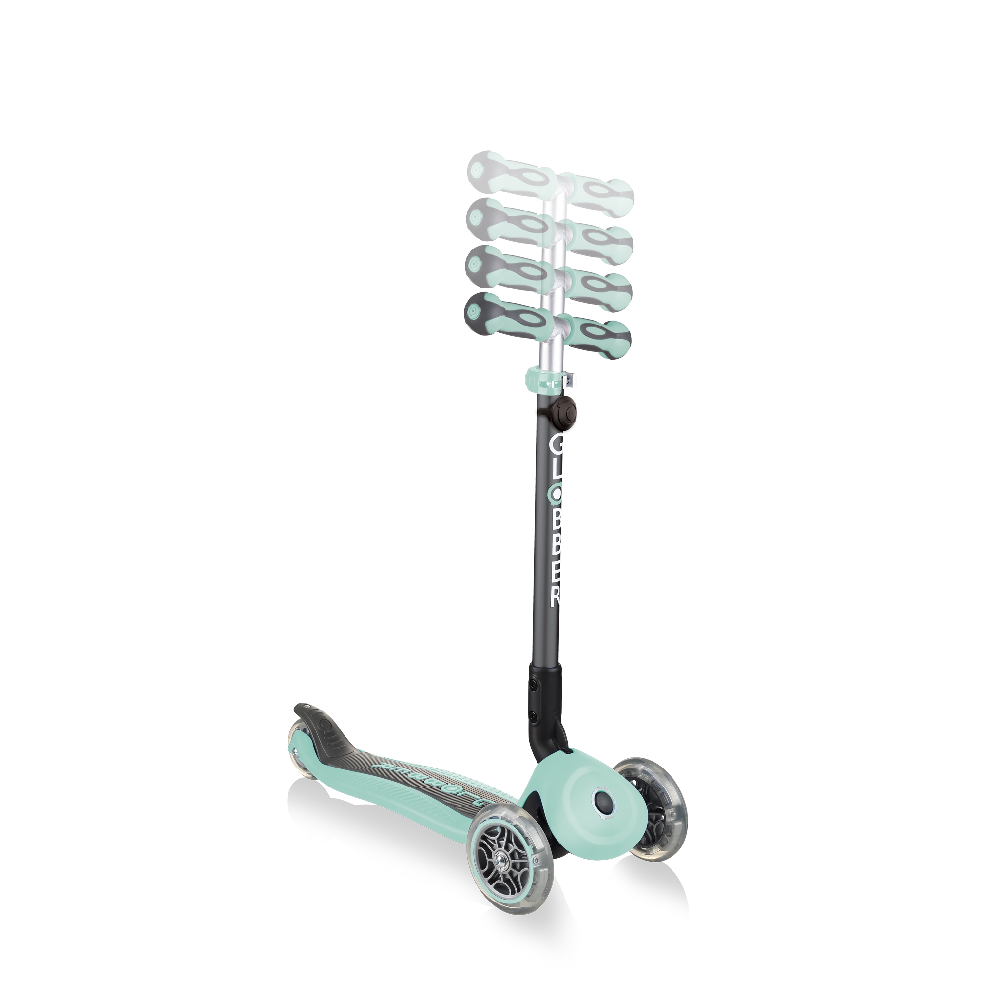 GO-UP-DELUXE-GO-UP-DELUXE-ride-on-walking-bike-scooter-with-4-height-adjustable-T-bar-mint 3