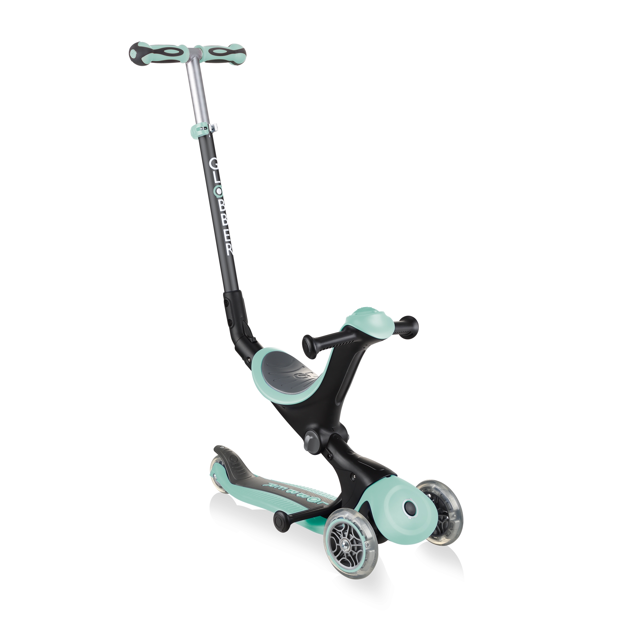 GO-UP-DELUXE-ride-on-walking-bike-scooter-mint 0