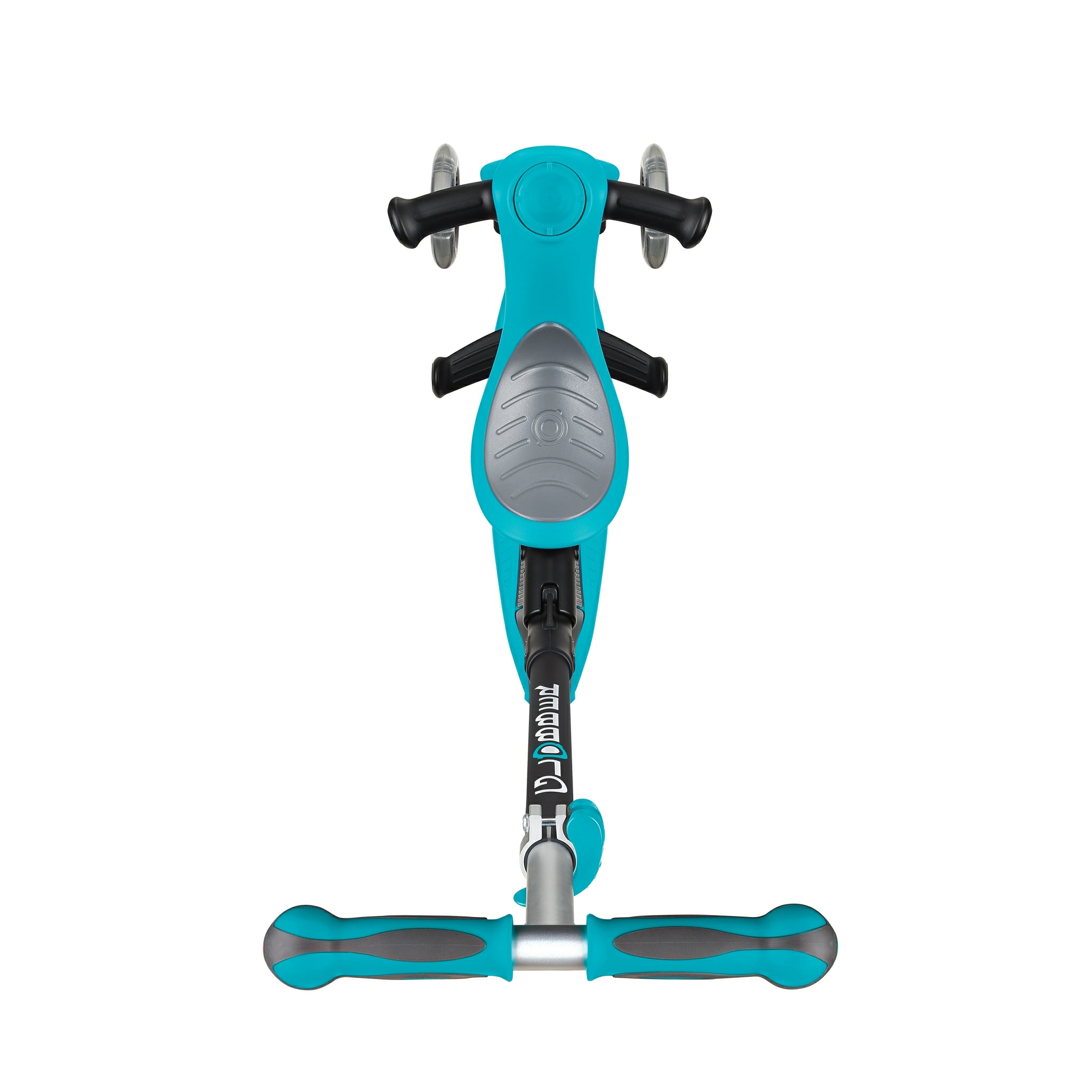 GO-UP-DELUXE-ride-on-walking-bike-scooter-with-extra-wide-3-height-adjustable-seat-teal 2