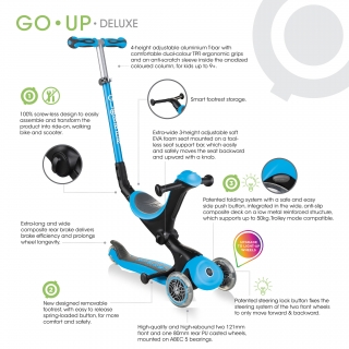 Product (hover) image of GO•UP DELUXE LIGHTS - Toddler Scooter with Light-up Wheels