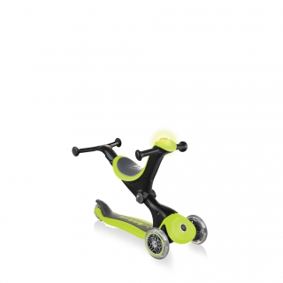 GO-UP-DELUXE-LIGHTS-walking-bike-mode-with-light-and-sound-module-lime-green thumbnail 3