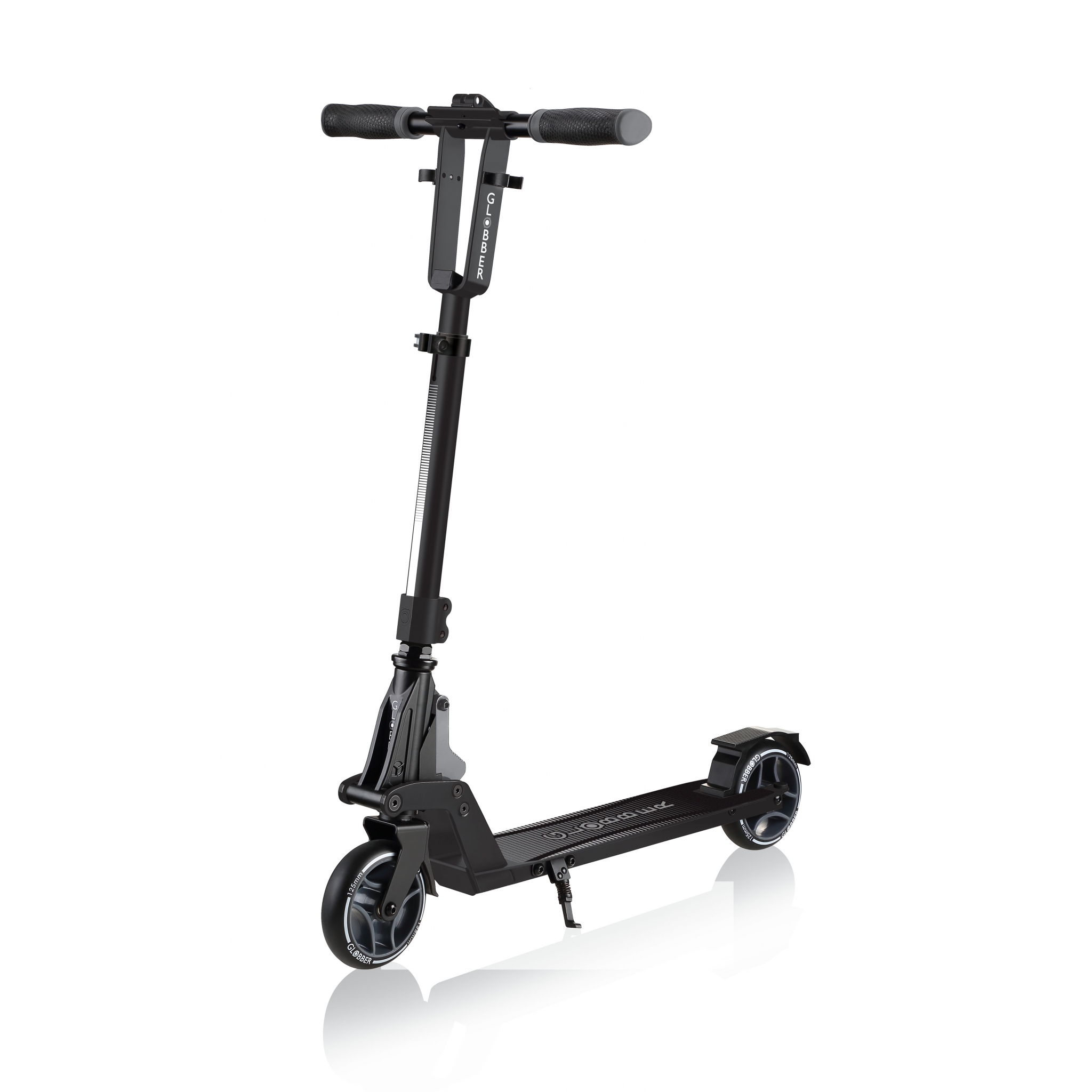 ONE-K-125-kick-and-fold-2-wheel-foldable-scooter-for-kids-and-teens-aged-8-and-above_black 0