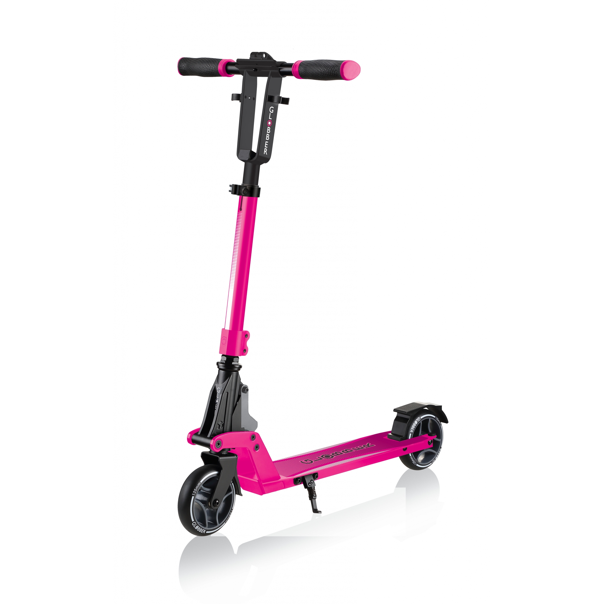 ONE-K-125-kick-and-fold-2-wheel-foldable-scooter-for-kids-and-teens-aged-8-and-above_neon-pink 0
