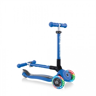 Foldable-3-wheel-scooter-for-toddlers-Globber-JUNIOR-FOLDABLE-FANTASY-LIGHTS thumbnail 3