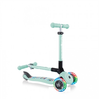 Foldable-3-wheel-scooter-for-toddlers-Globber-JUNIOR-FOLDABLE-FANTASY-LIGHTS thumbnail 4