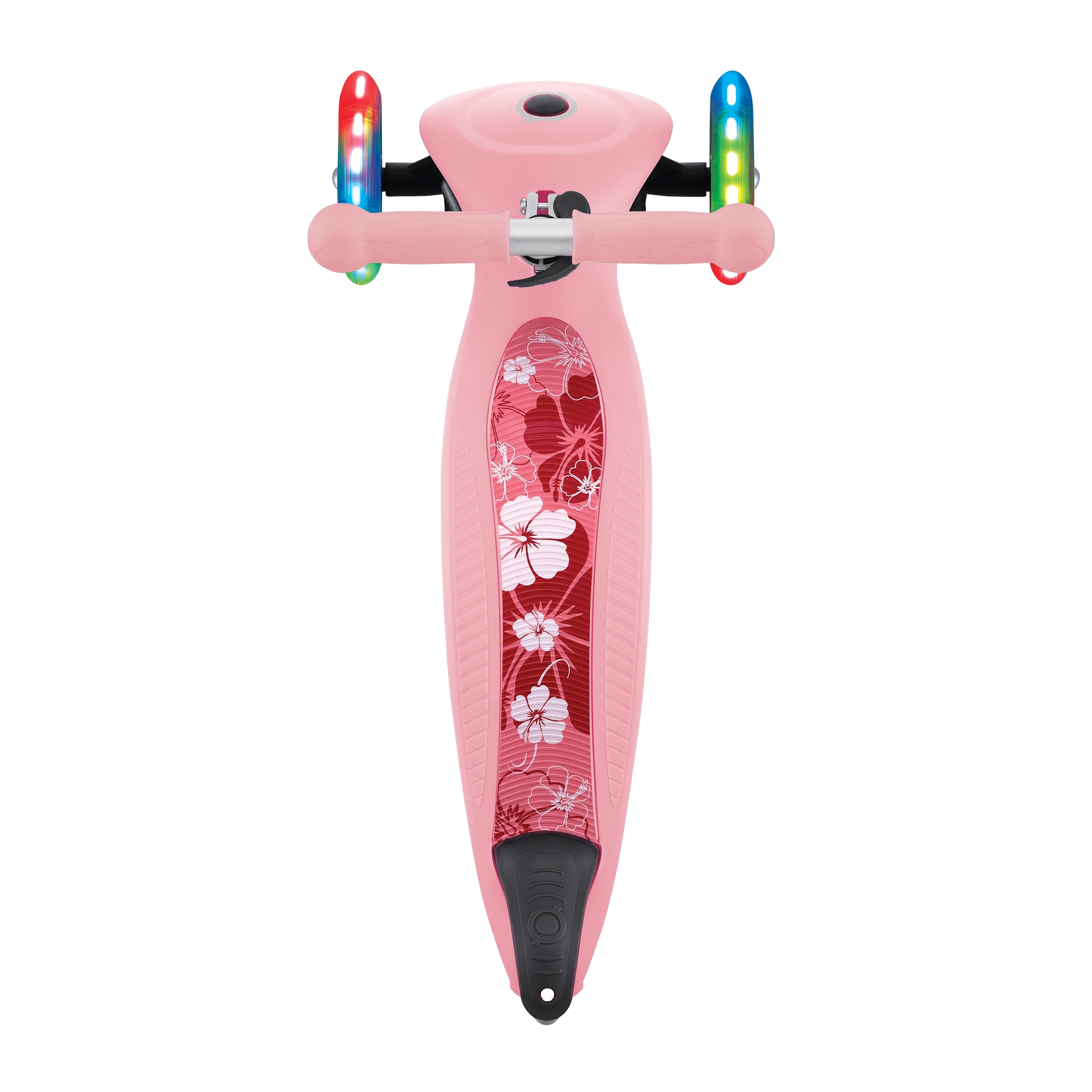 3-wheel-scooter-for-2-year-olds-with-fun-scooter-deck-pattern-Globber-JUNIOR-FOLDABLE-FANTASY-LIGHTS 2