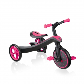 Globber-EXPLORER-TRIKE-4in1-all-in-one-baby-tricycle-and-kids-balance-bike-stage3-training-trike thumbnail 2