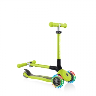 3-wheel-folding-light-up-scooter-for-toddlers-JUNIOR-FOLDABLE-LIGHTS thumbnail 3