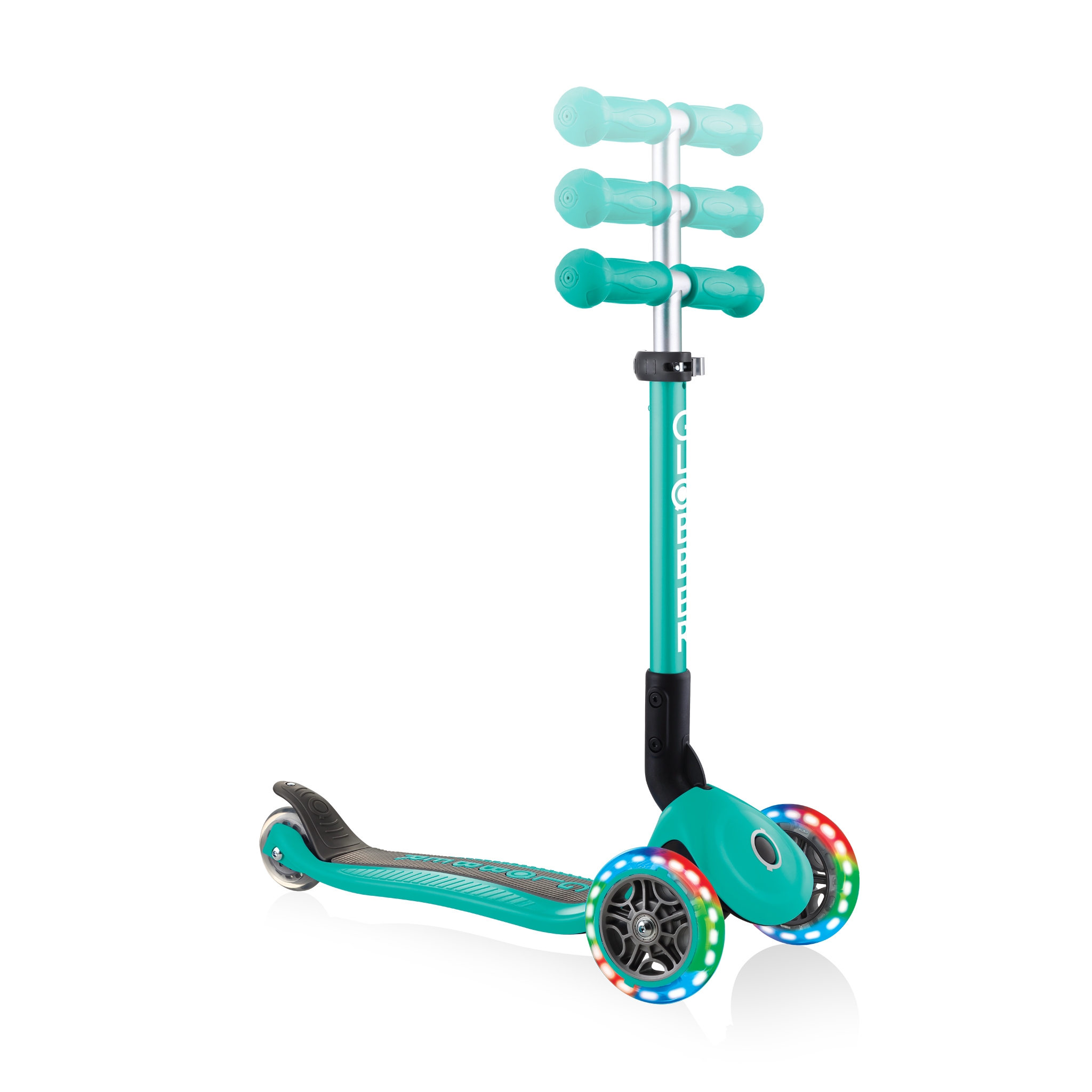 adjustable-3-wheel-scooter-for-toddlers-Globber-JUNIOR-FOLDABLE-LIGHTS 2