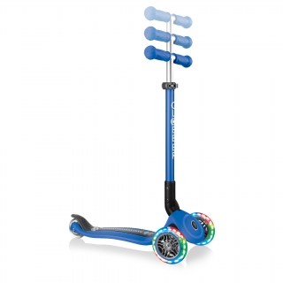 primo-foldable-fantasy-lights-3-wheel-light-up-scooter-with-adjustable-T-bar thumbnail 3