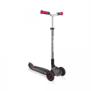 Globber-MASTER-premium-3-wheel-foldable-scooters-for-kids-aged-4-to-14_black-red thumbnail 1