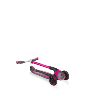 Globber-MASTER-convenient-foldable-3-wheel-scooter-for-kids-with-patented-folding-system_deep-pink thumbnail 3