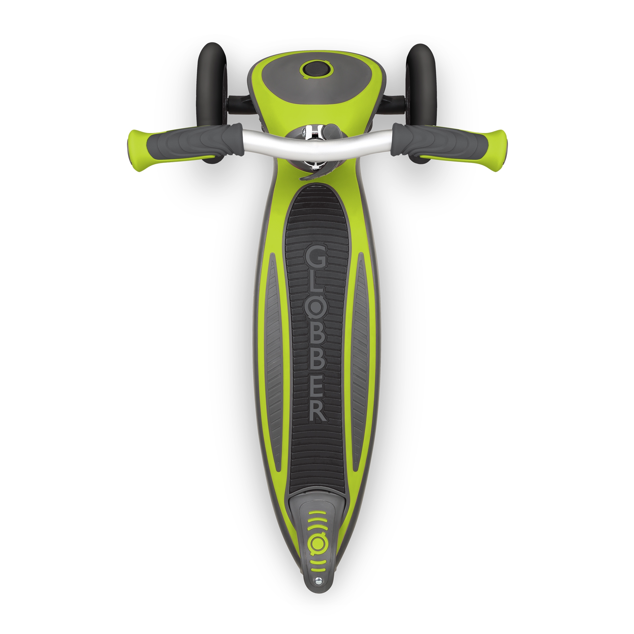 Globber-MASTER-3-wheel-foldable-scooter-for-kids-with-extra-wide-anti-slip-deck-for-comfortable-rides_green 0
