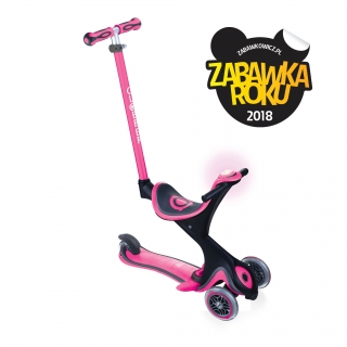 GO-UP-COMFORT-scooter-with-seat-and-LED-flash-and-sound-module_deep-pink thumbnail 0