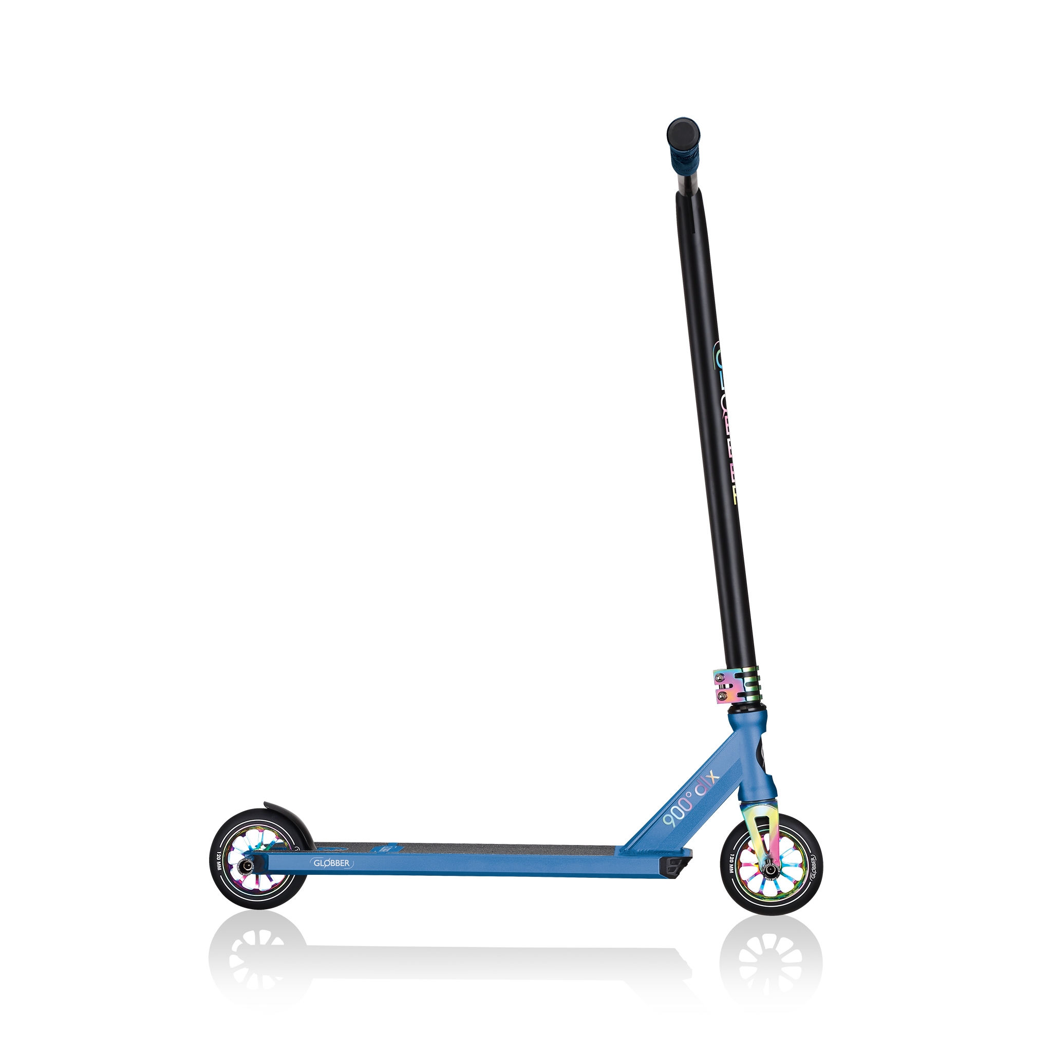 Globber Stunt Scooter GS 360 2 ruedas Stunt Scooter cubierta de aluminio  resistente, tubo inferior de aluminio reforzado 83° para adolescentes y