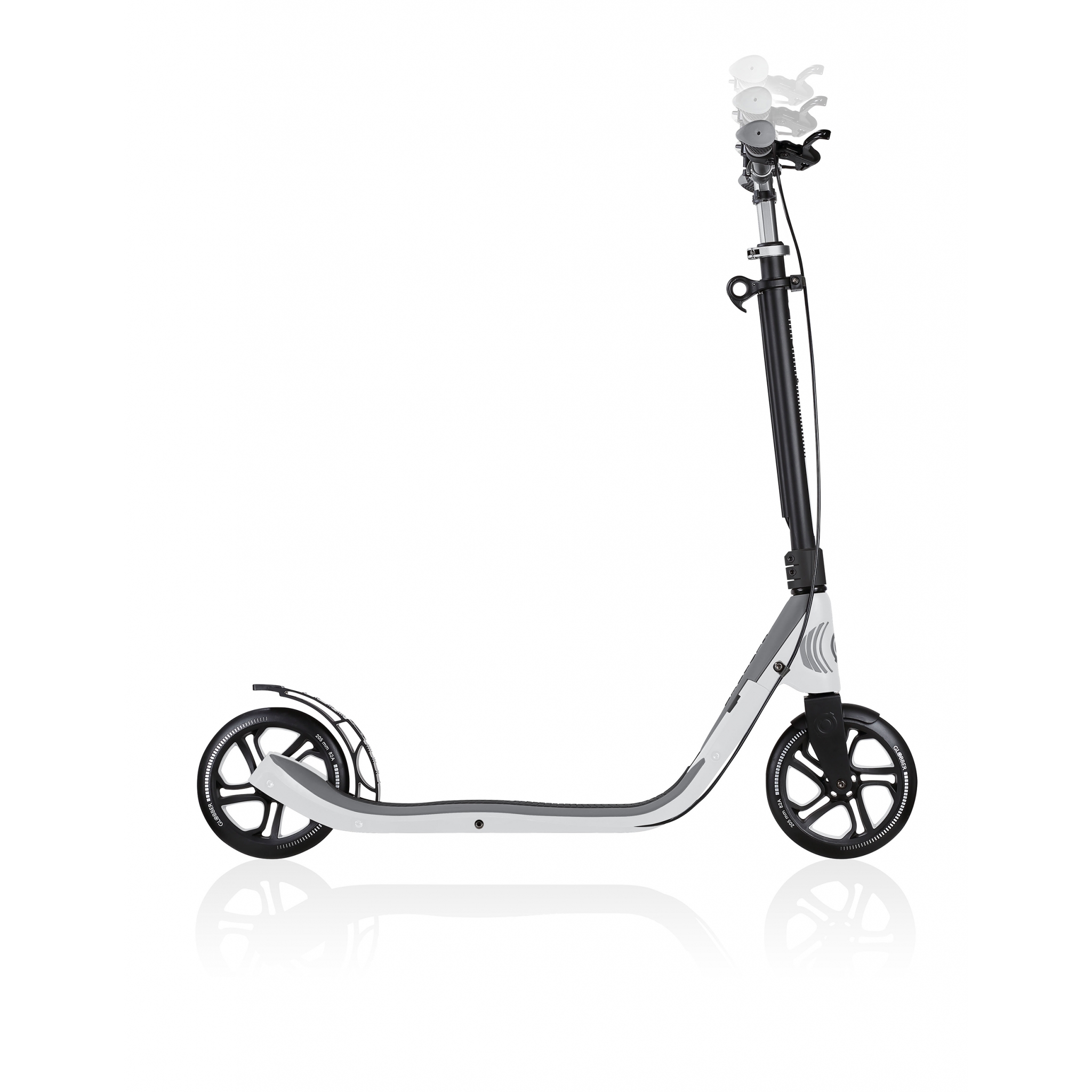 foldable scooter for adults with handbrake - Globber ONE NL 205 DELUXE 4