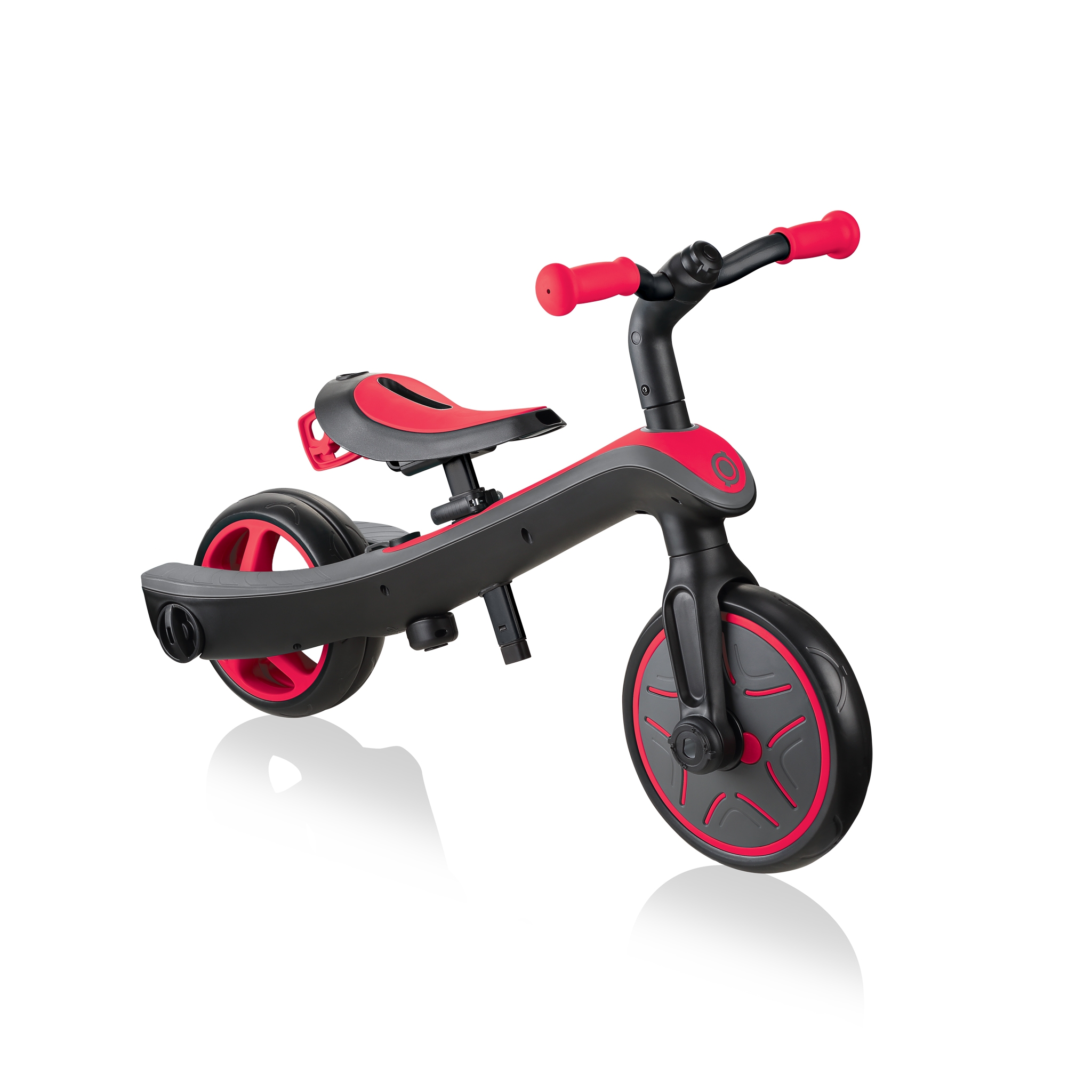 Globber-EXPLORER-TRIKE-2in1-all-in-one-training-tricycle-and-kids-balance-bike-stage2-balance-bike_new-red 1
