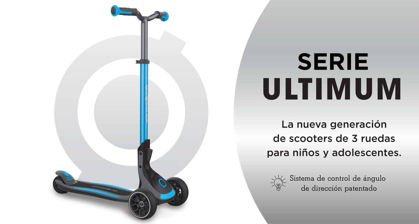 Globber V2 - Scooter de altura ajustable de 3 ruedas