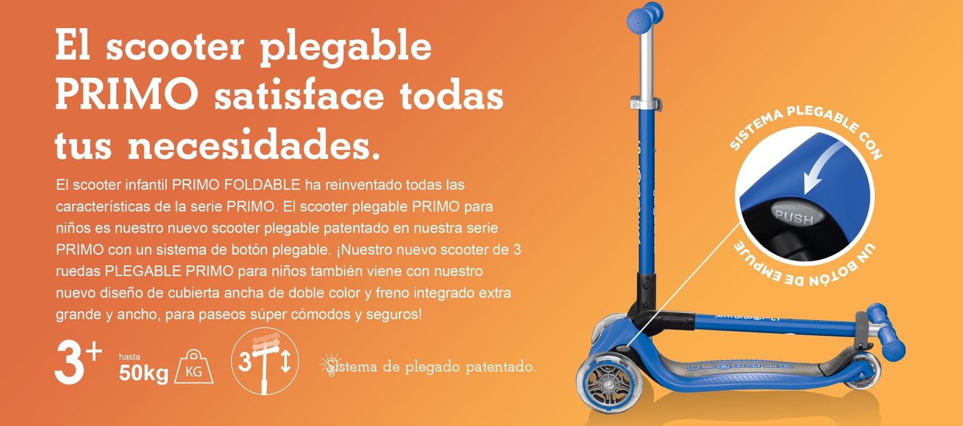 Patinete globber plegable 2025