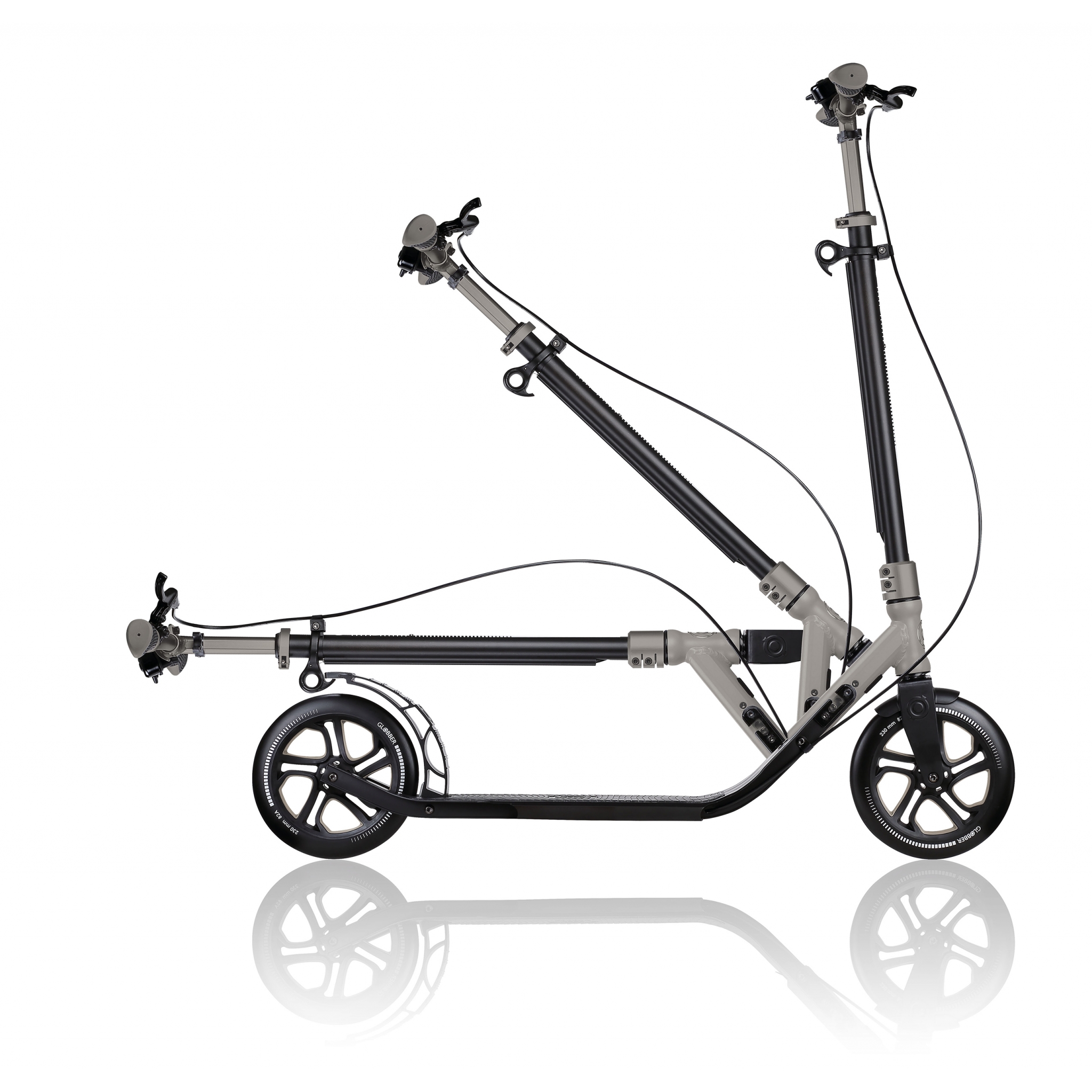 big wheel kick scooter - Globber ONE NL 230 ULTIMATE 3