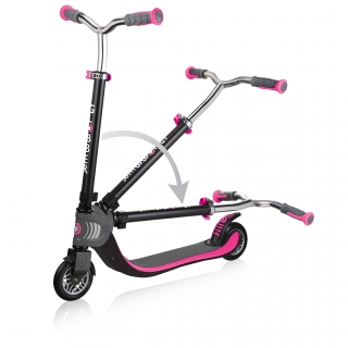 FLOW-FOLDABLE-125-2-wheel-folding-scooter-for-kids-deep-pink thumbnail 3