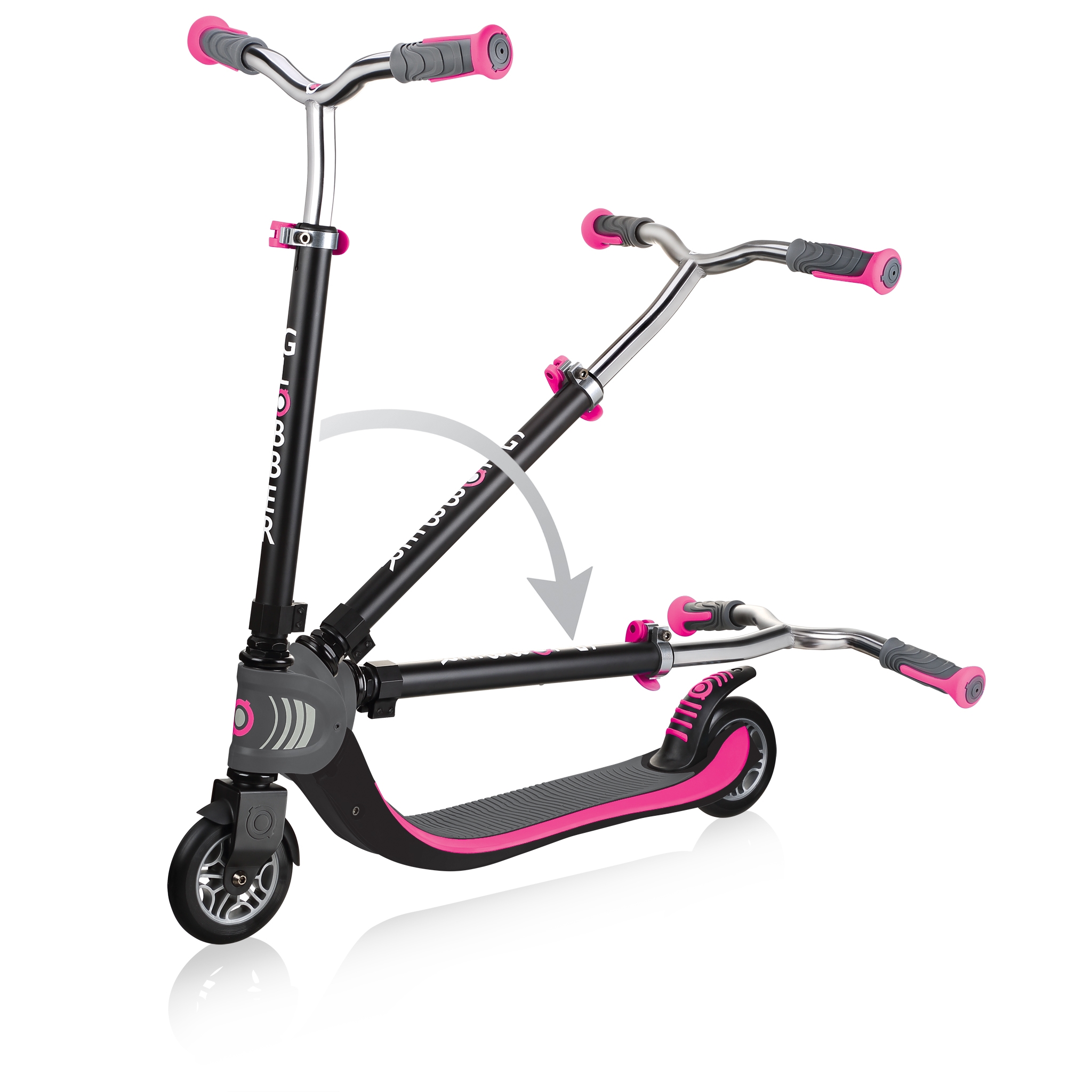 FLOW-FOLDABLE-125-2-wheel-folding-scooter-for-kids-deep-pink 3