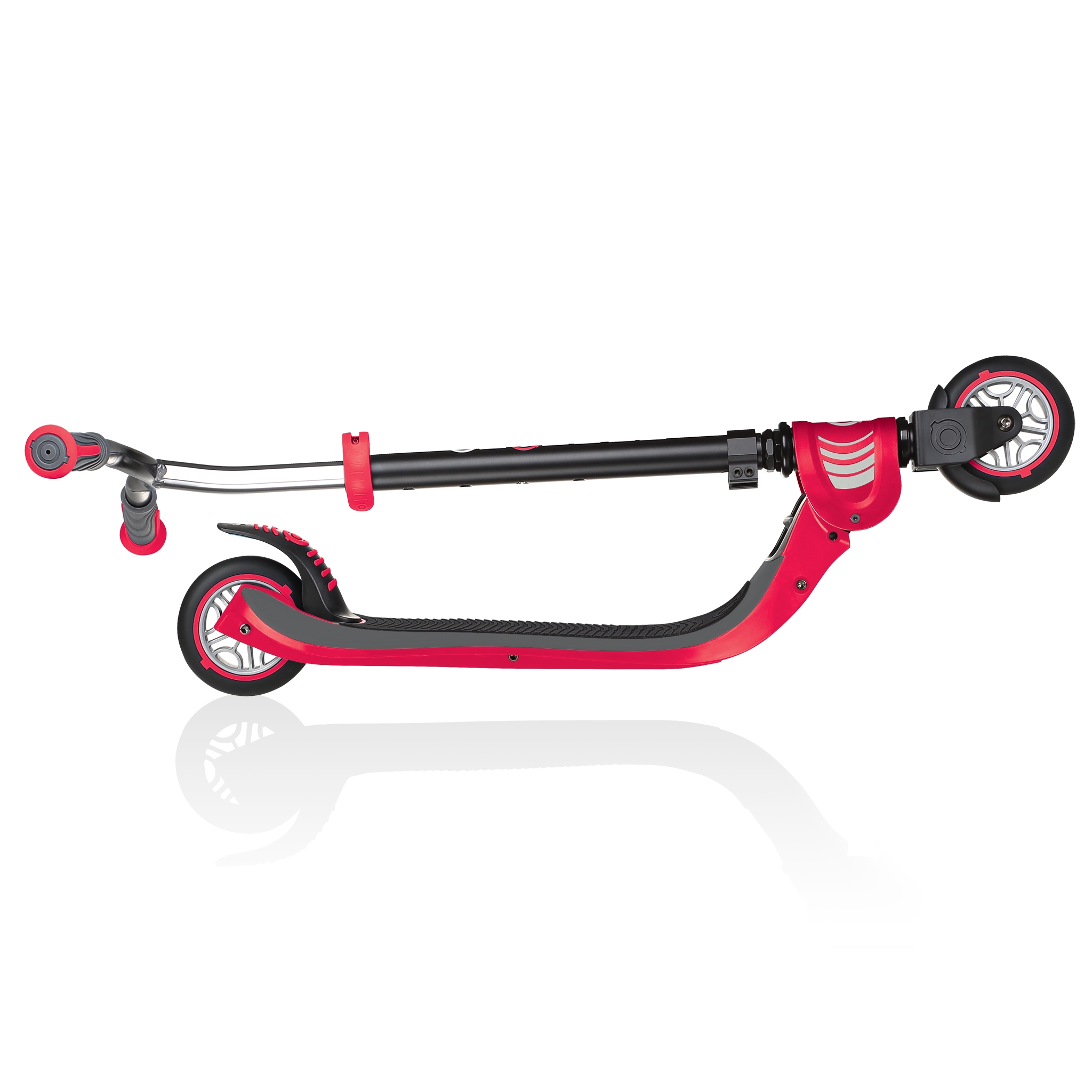 FLOW-FOLDABLE-125-2-wheel-foldable-scooter-for-kids-new-red 1