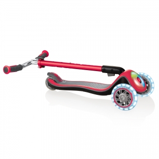 Globber-ELITE-PRIME-easy-foldable-3-wheel-scooter-for-kids-aged-3+-new-red thumbnail 4