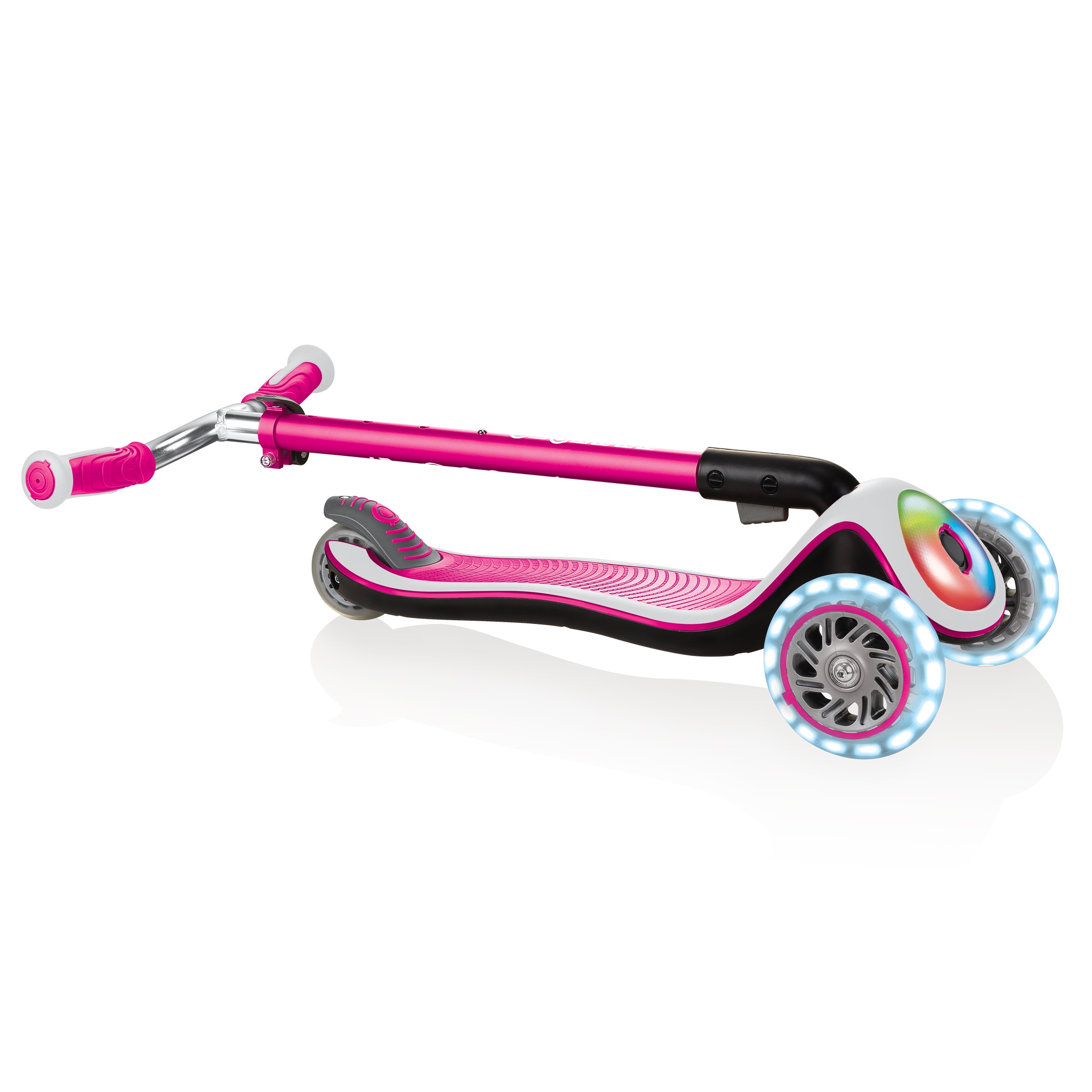 Globber-ELITE-PRIME-easy-foldable-3-wheel-scooter-for-kids-aged-3+-pink 4