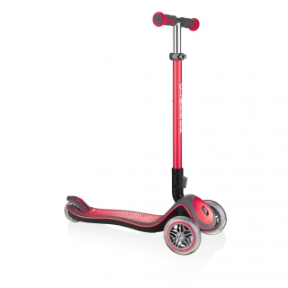 Globber-ELITE-DELUXE-Best-3-wheel-foldable-scooter-for-kids-aged-3+-new-red thumbnail 0